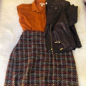 Ann Taylor Tweed Skirt